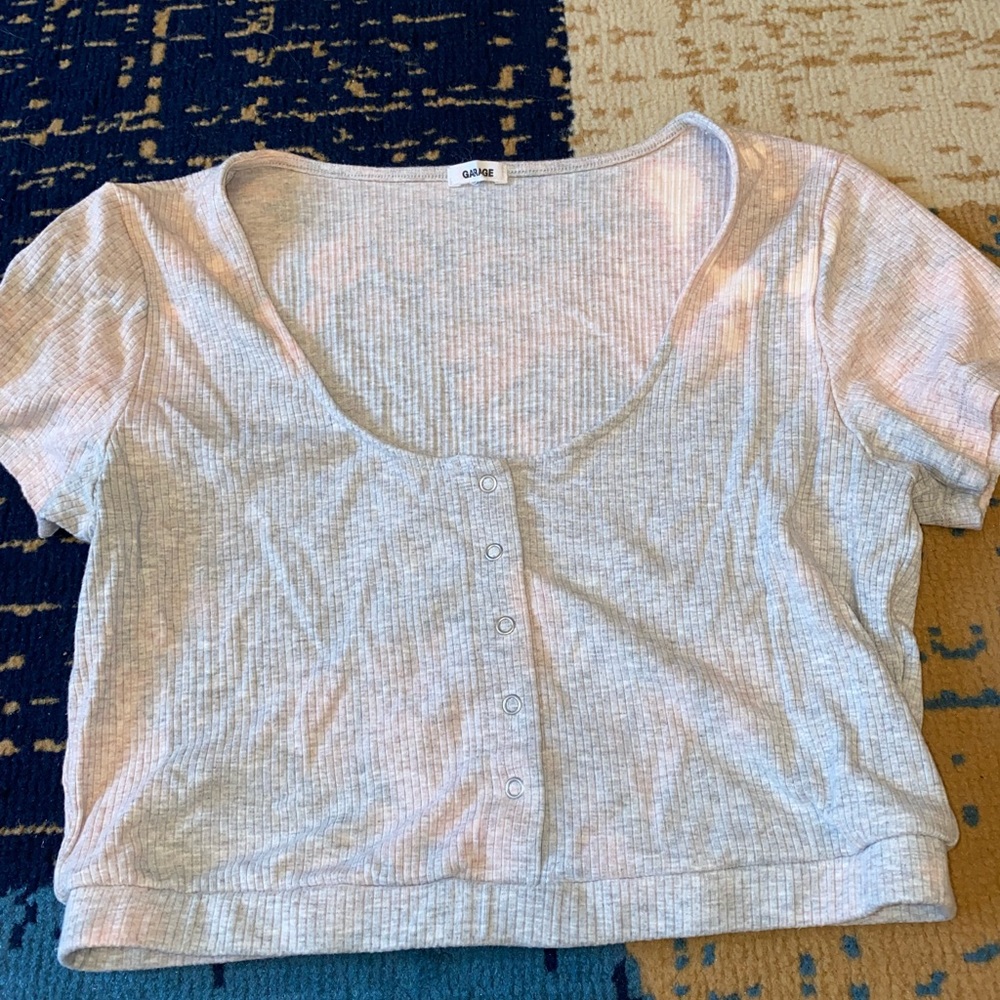 Cropped Bleach Tie-Dye Top!